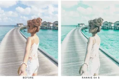 20 Turquoise Lightroom Presets LUTs