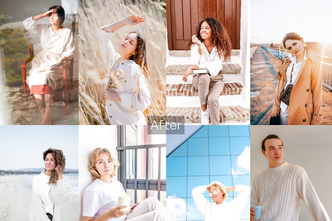 21 White Lifestyle Lightroom Presets