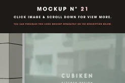 25 Window Signs Logo Mockups - V2