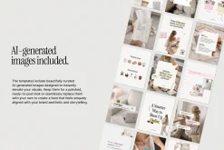 2026 Yellow Pink Instagram Templates