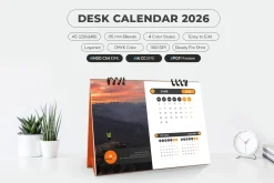 A5 Calendar 2026 Printable