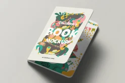 A5 Childrens Book Mock-up