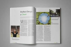 A5 Clean Magazine Template
