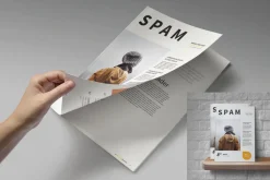 A5 Clean Magazine Template