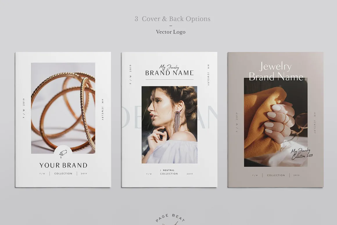 A5 Jewelry Fashion Lookbook Catalog