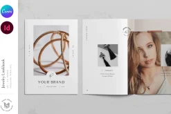 A5 Jewelry Fashion Lookbook Catalog