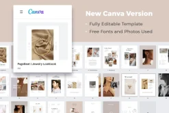 A5 Jewelry Fashion Lookbook Catalog