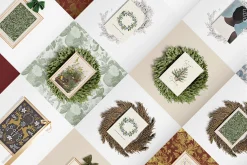 A LITTLE WINTER frame & paper mockup