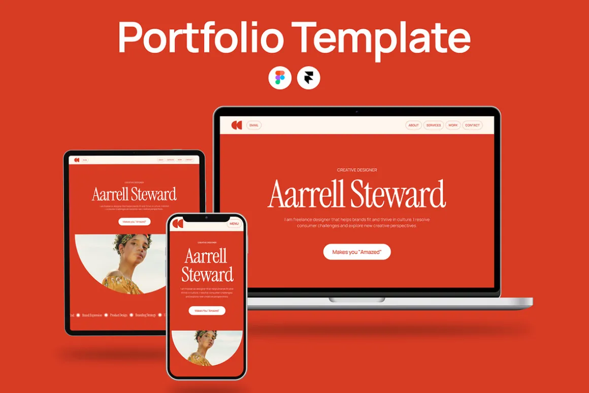 Aarrell Steward - Portfolio Template