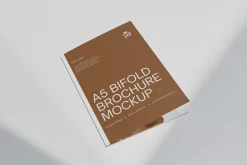 A5 Bifold Brochure Mockup