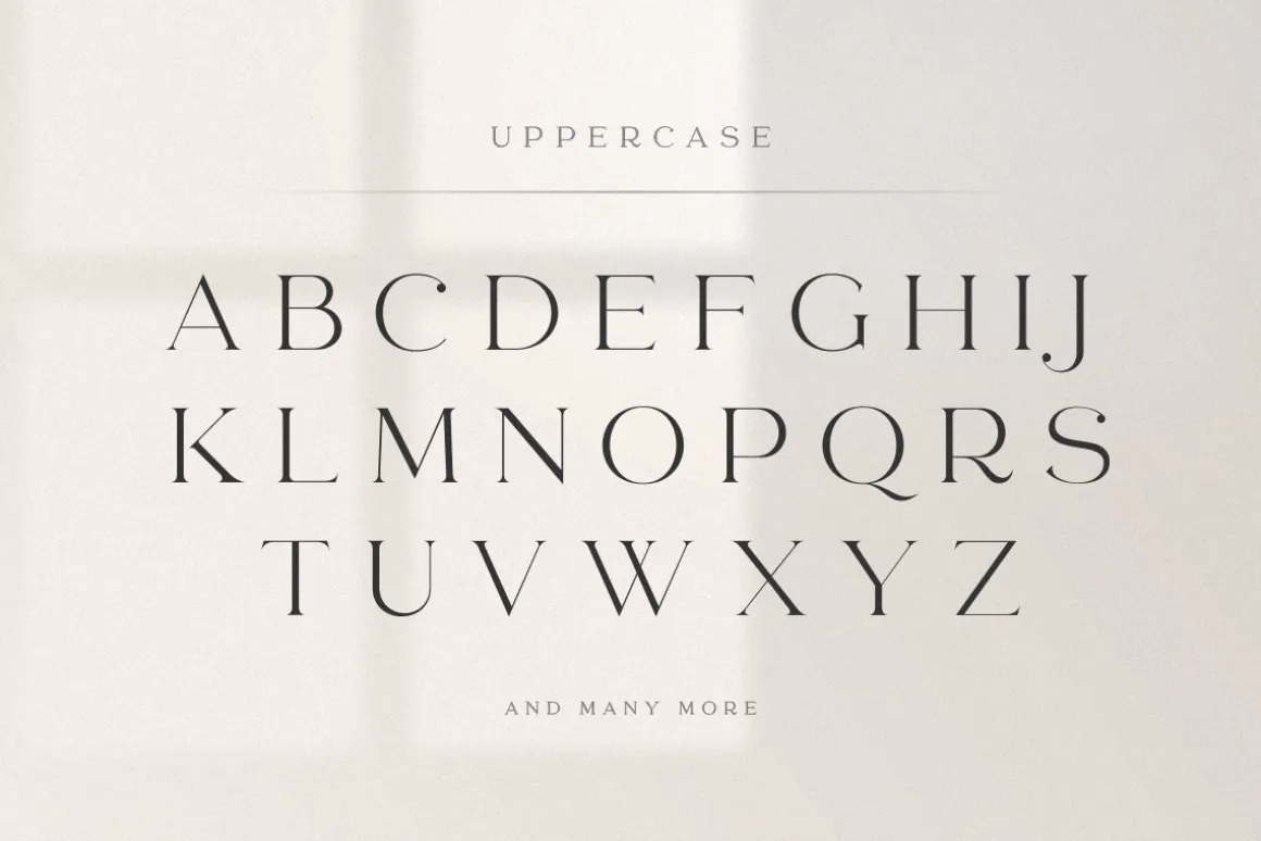 abigail - unique ligature font