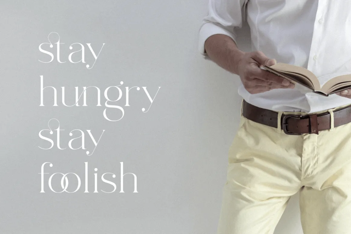 abigail - unique ligature font