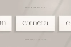 abigail - unique ligature font