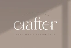 abigail - unique ligature font