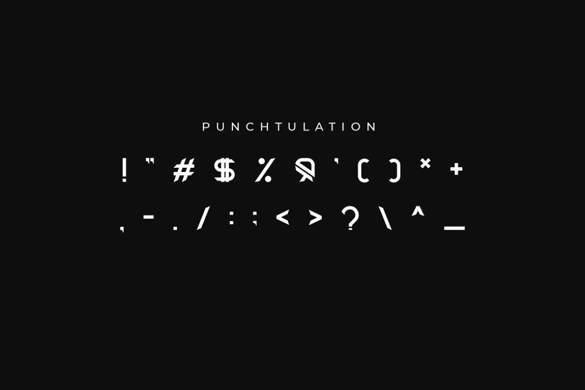 Aboro - Futuristic Science Font