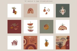 Abstract Collage Maker Bundle