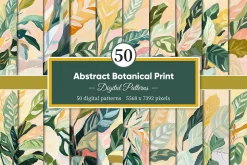 Abstract Botanical Illustrations