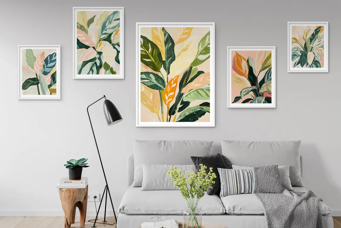 Abstract Botanical Illustrations
