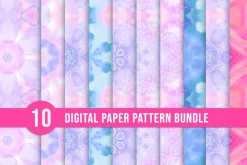 Abstract cosmic pattern collection