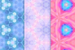 Abstract cosmic pattern collection