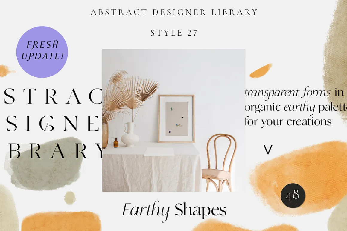ABSTRACT DESIGN LIBRARY shapes