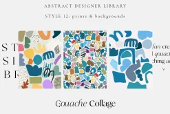 ABSTRACT DESIGN LIBRARY shapes