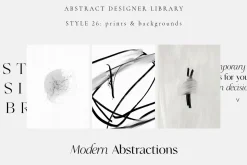 ABSTRACT DESIGN LIBRARY shapes