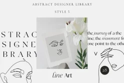 ABSTRACT DESIGN LIBRARY shapes