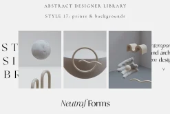 ABSTRACT DESIGN LIBRARY shapes