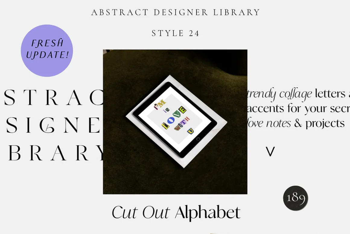ABSTRACT DESIGN LIBRARY shapes