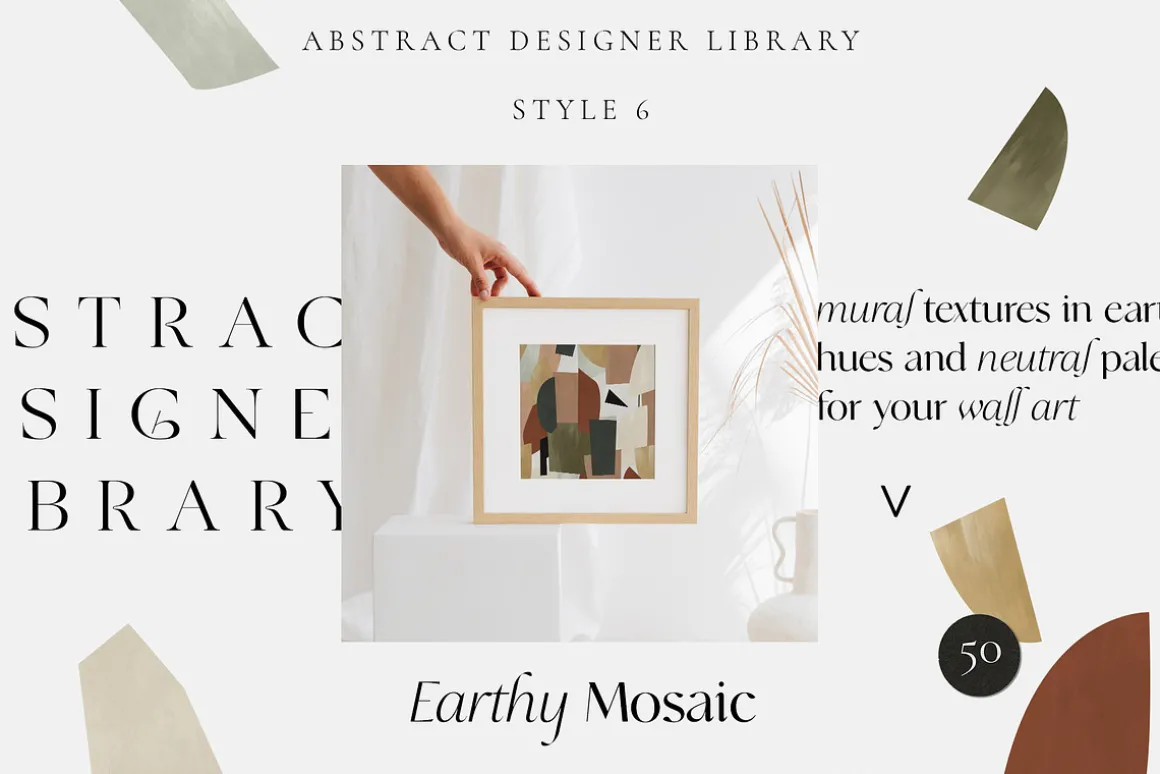 ABSTRACT DESIGN LIBRARY shapes