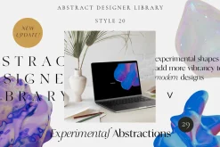ABSTRACT DESIGN LIBRARY shapes