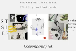 ABSTRACT DESIGN LIBRARY shapes