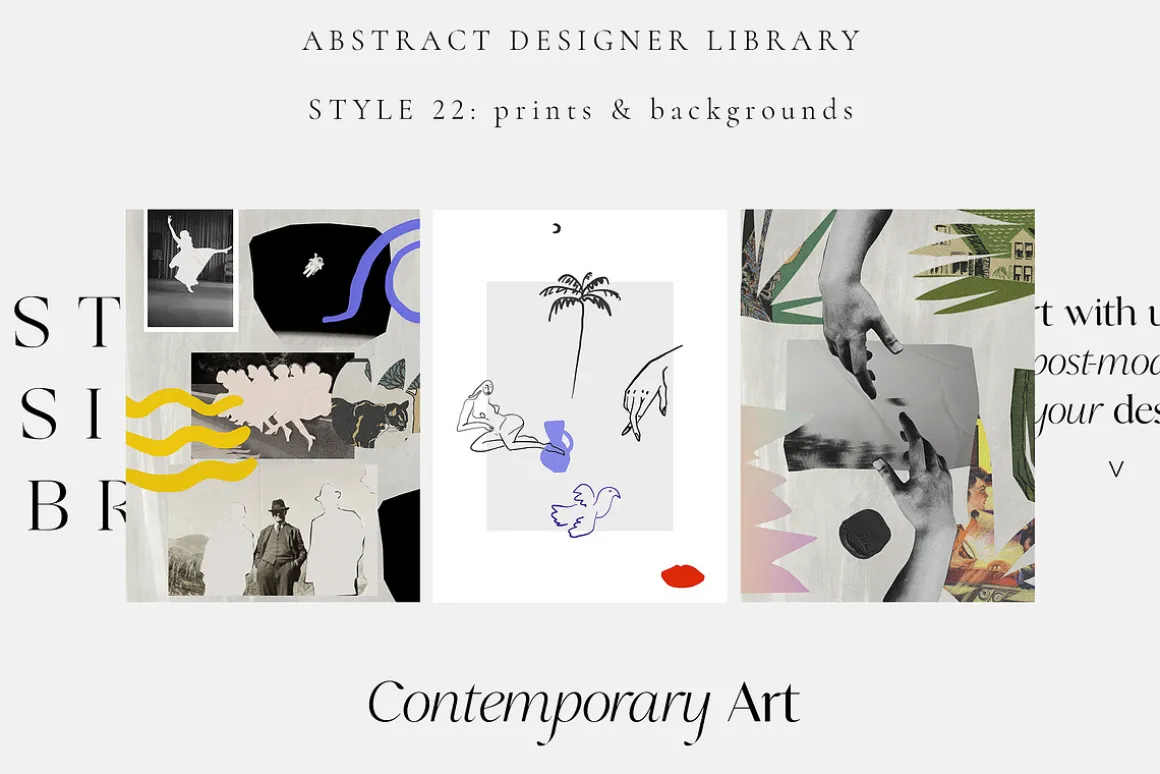 ABSTRACT DESIGN LIBRARY shapes