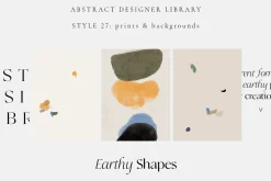 ABSTRACT DESIGN LIBRARY shapes