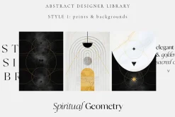 ABSTRACT DESIGN LIBRARY shapes