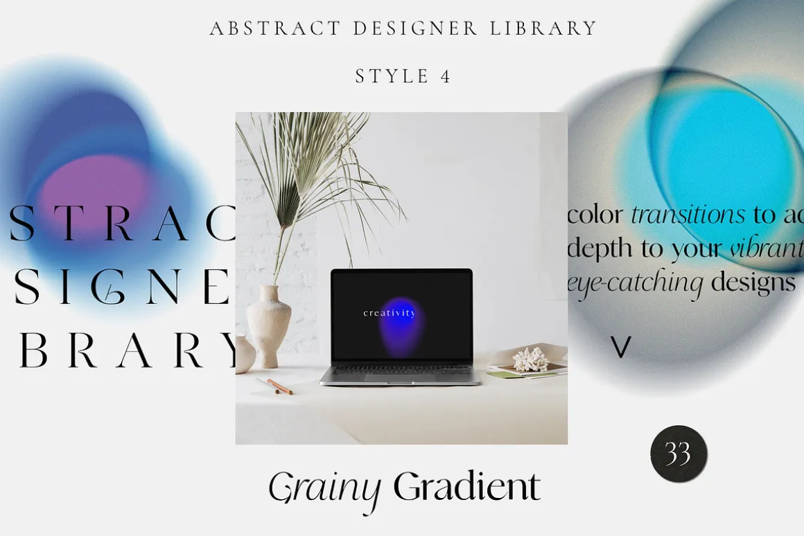 ABSTRACT DESIGN LIBRARY shapes