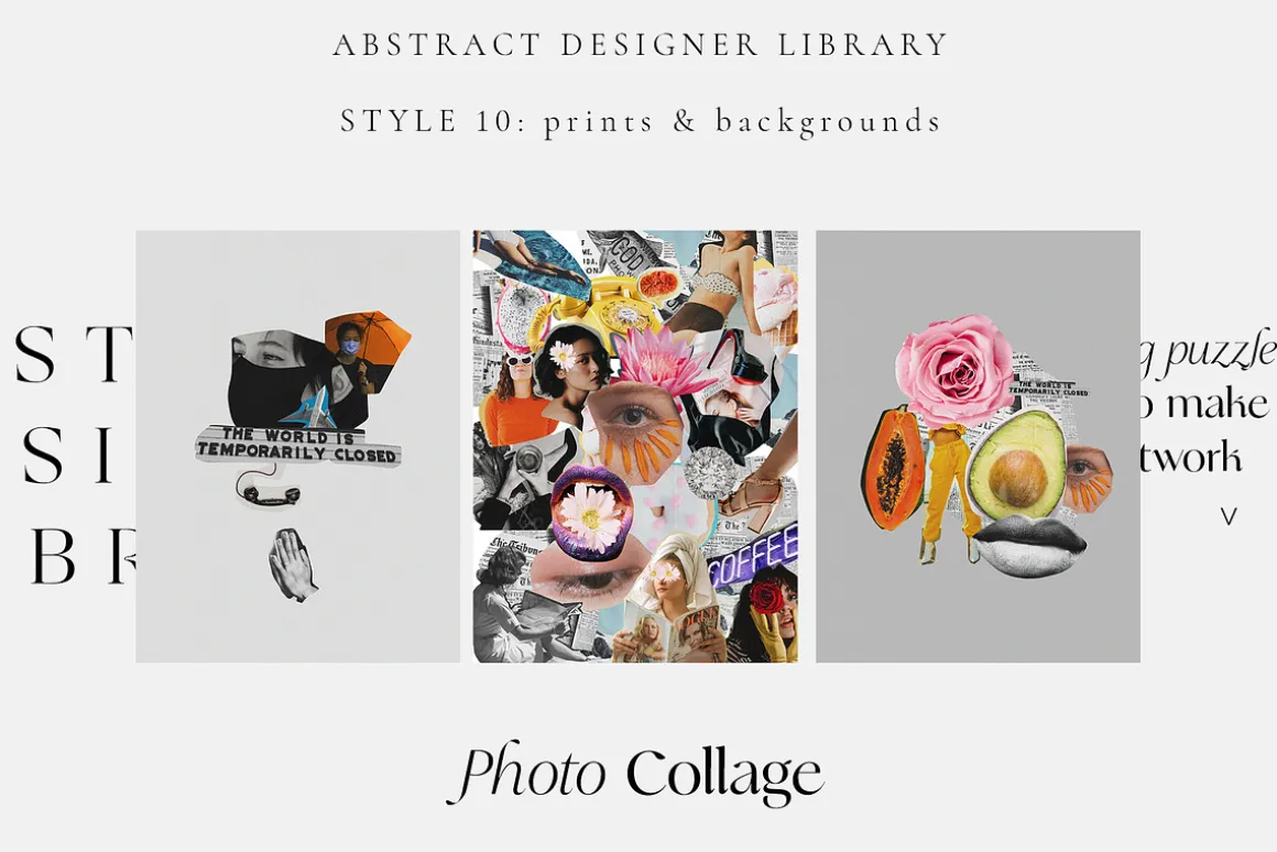 ABSTRACT DESIGN LIBRARY shapes
