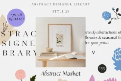 ABSTRACT DESIGN LIBRARY shapes