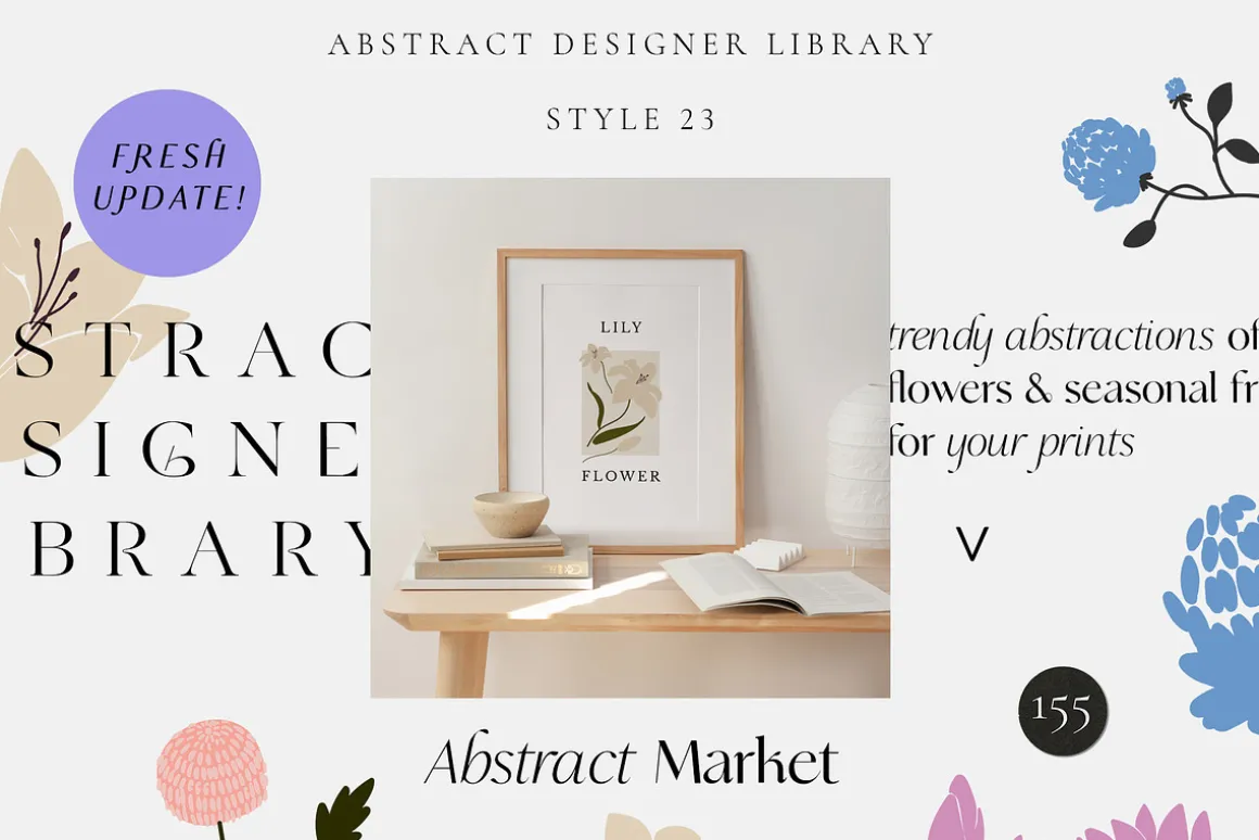 ABSTRACT DESIGN LIBRARY shapes