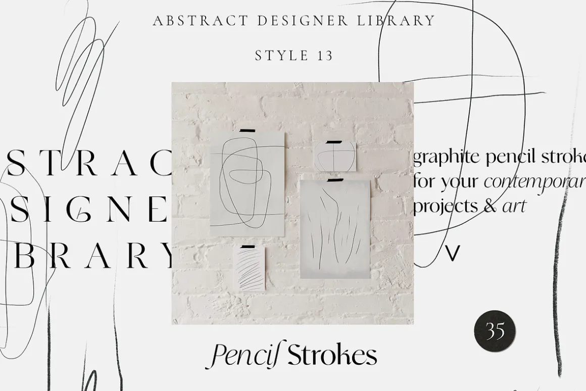 ABSTRACT DESIGN LIBRARY shapes