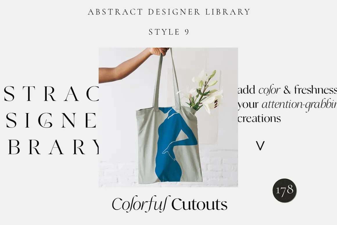 ABSTRACT DESIGN LIBRARY shapes