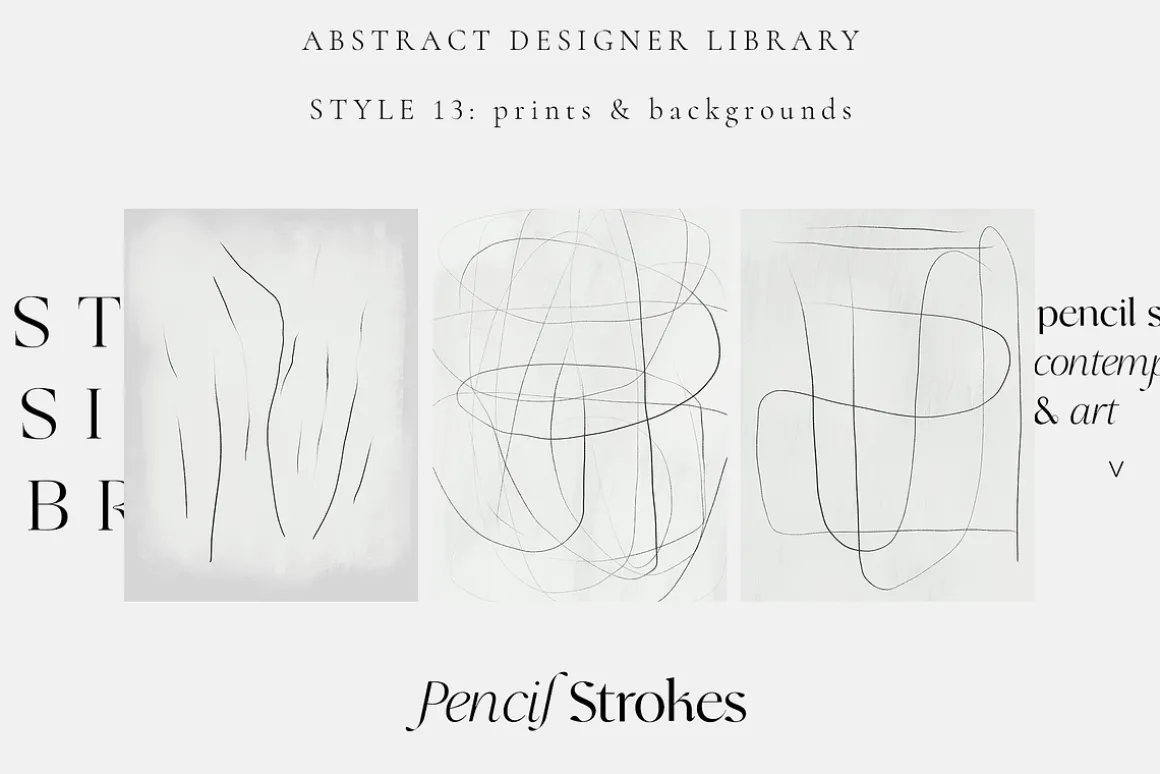 ABSTRACT DESIGN LIBRARY shapes