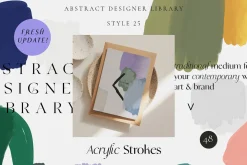ABSTRACT DESIGN LIBRARY shapes