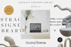 ABSTRACT DESIGN LIBRARY shapes