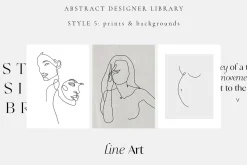 ABSTRACT DESIGN LIBRARY shapes