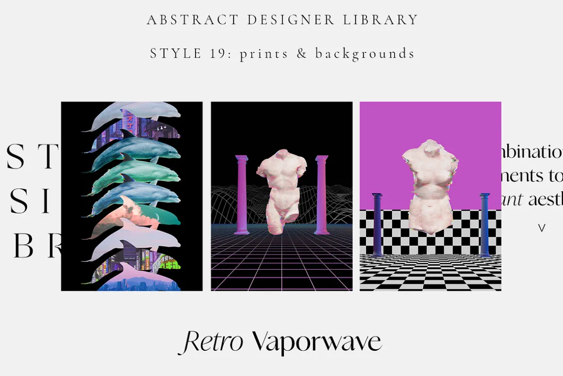 ABSTRACT DESIGN LIBRARY shapes