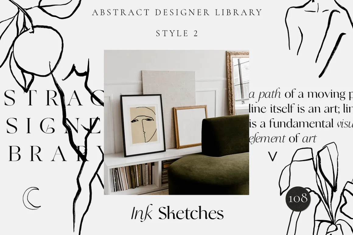 ABSTRACT DESIGN LIBRARY shapes