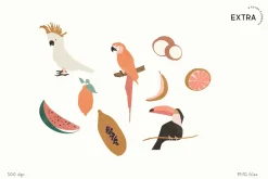 Abstract Jungle Shapes&Compositions