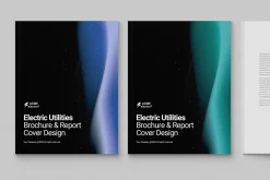 Abstract Report Brochure Cover Templ